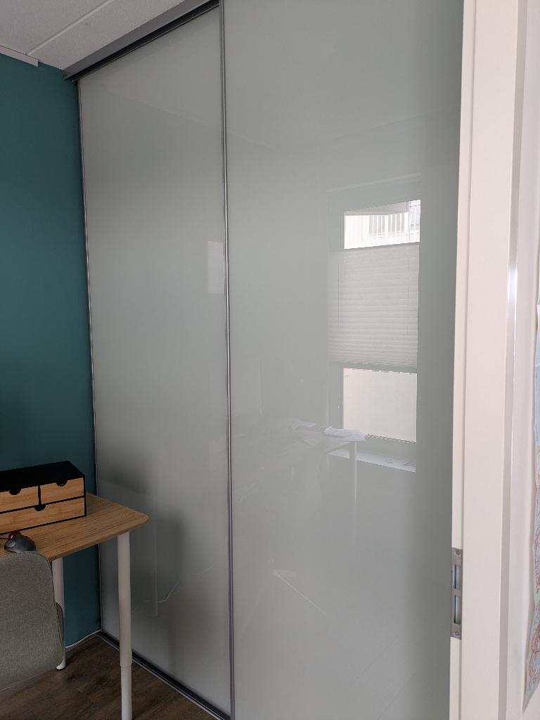 Grote Kast met schuifdeuren, Ophalen, Met deur(en), Gebruikt, 200 cm of meer