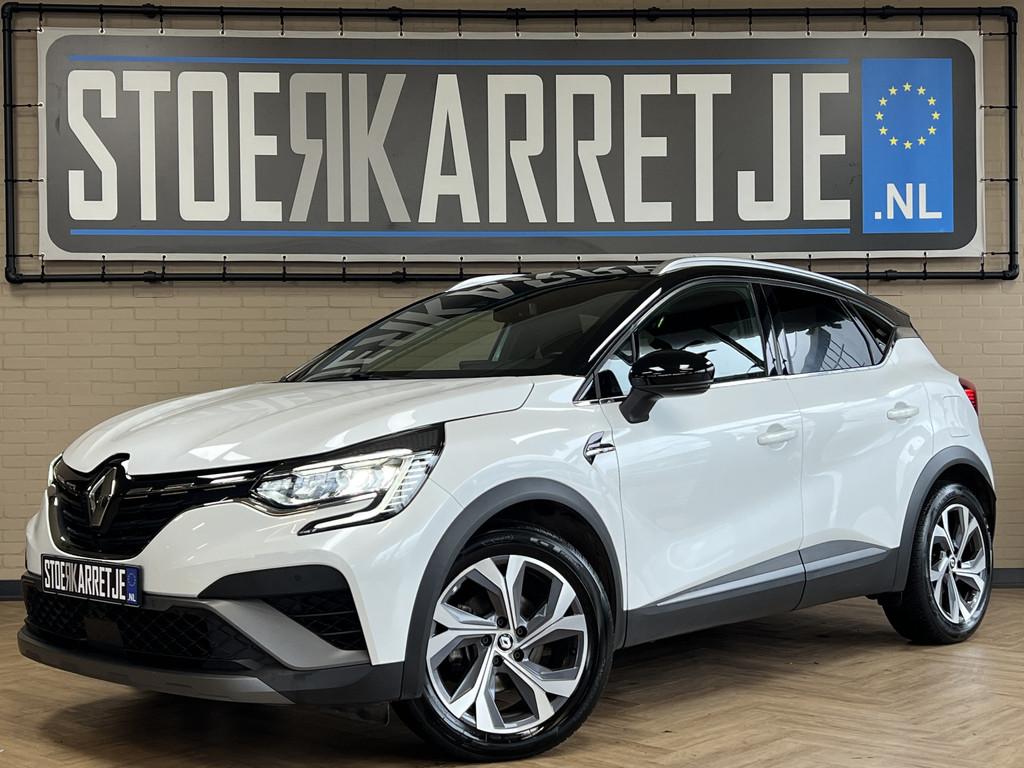 Renault Captur 1.6 E-Tech 160 R.S. Line | Groot Navi | 18" |, 77 km/l, Gebruikt, 4 cilinders, Leder en Stof