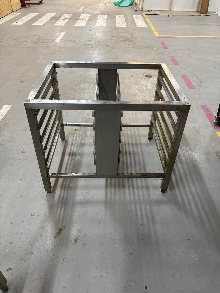 RVS onderstel 90x70x75, Ophalen, Gebruikt