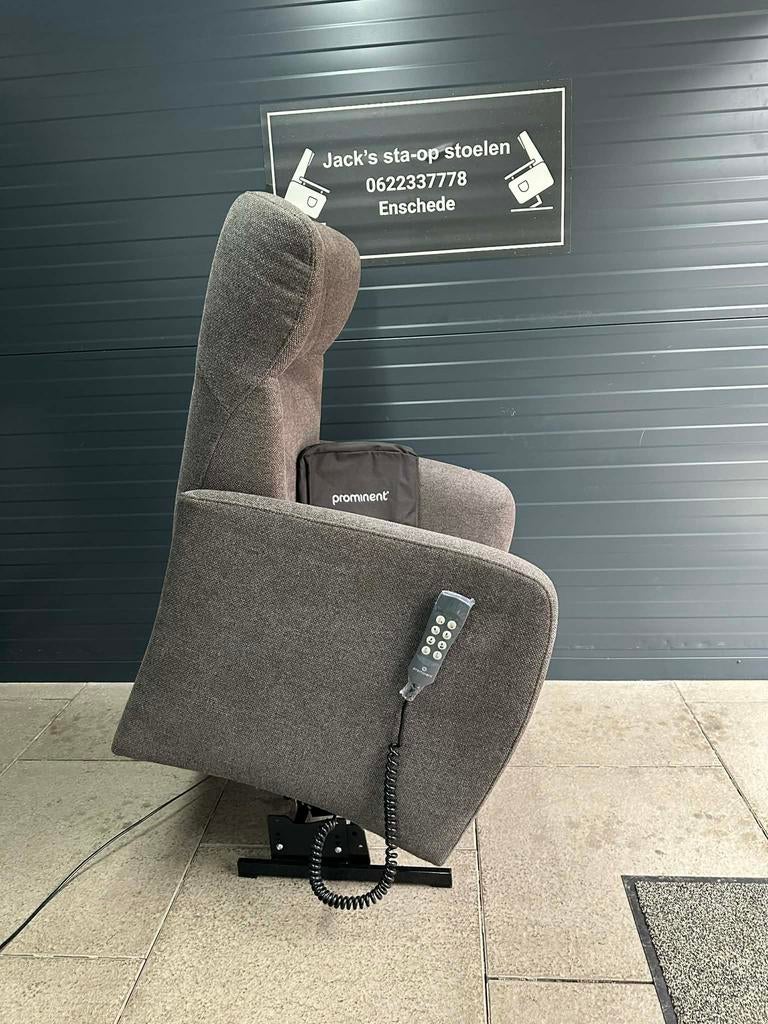 Sta op stoel merk prominent, Minder dan 75 cm, Ophalen of Verzenden, Zo goed als nieuw, Stof