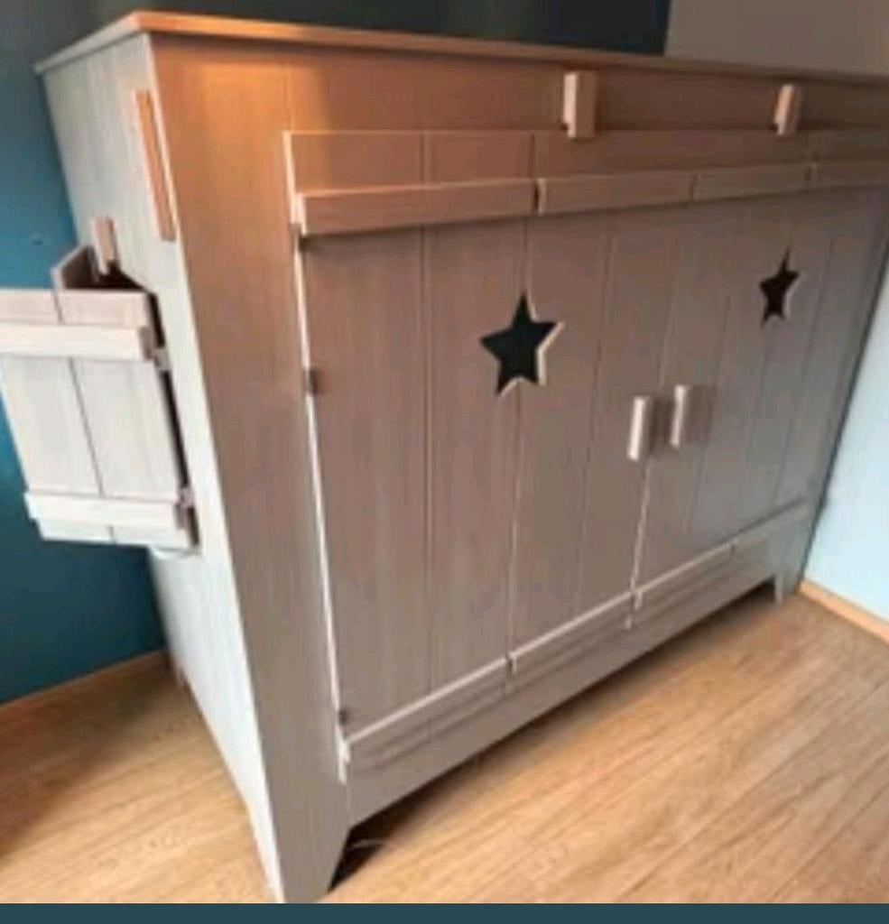 Leuke bedstee van het merk lief, steigerhouten, Kinderen en Baby's, Ophalen, Gebruikt, 105 cm of meer, 100 cm of meer