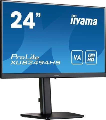 Zgan iiyama Prolite XUB2494HS 24" full-HD monitor, Ophalen, IIYAMA, VA, Full HD