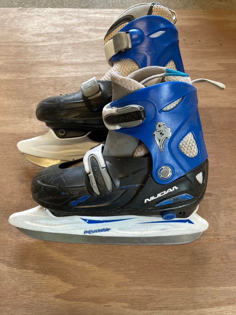 Schaatsen verstelbaar maat 34 tm 37, Sport en Fitness, Schaatsen, Ophalen, IJshockeyschaatsen, Nijdam