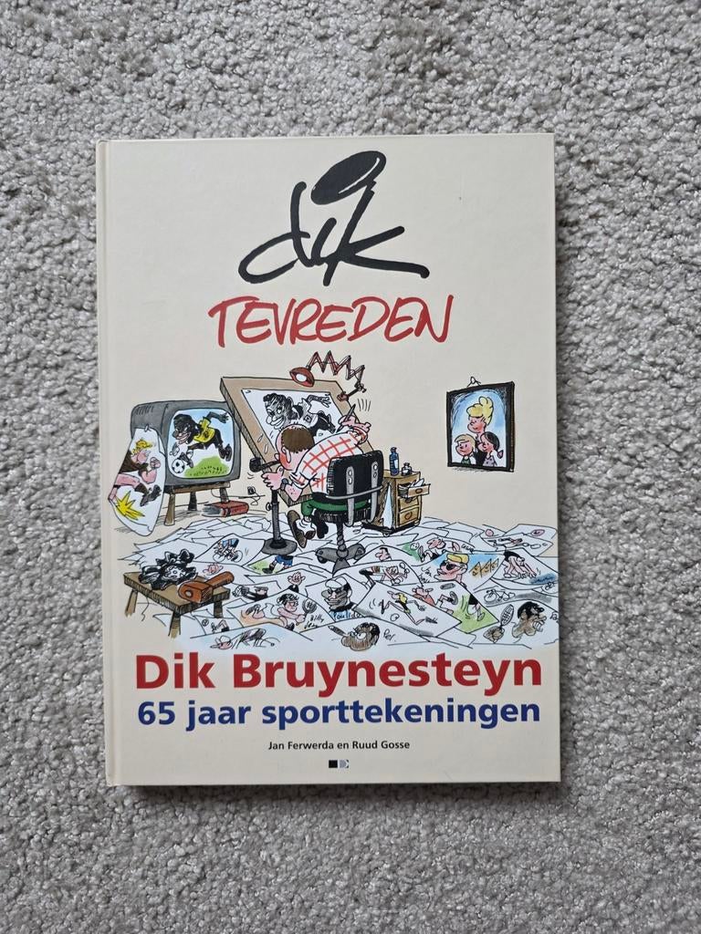 Boek Dik Bruynesteyn - Sporttekeningen, Ruud Gosse; Jan Ferwerda, Ophalen of Verzenden, Zo goed als nieuw, Balsport