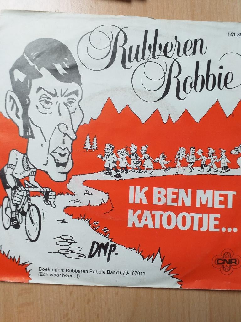 Rubberen Robbie – Ik Ben Met Katootje., Ophalen of Verzenden, Gebruikt, 7 inch, Overige genres