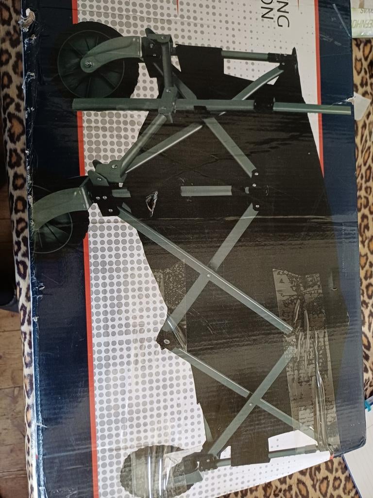 Opvouwbare bolderkar - Nieuw in doos met lichte schade, Ophalen of Verzenden, Opvouwbaar, Zo goed als nieuw