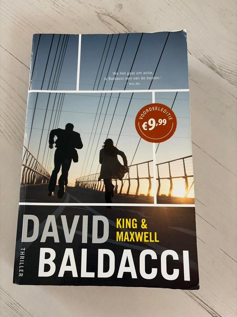 David Baldacci - King & Maxwell, Boeken, Thrillers, Zo goed als nieuw, Nederland, Ophalen of Verzenden
