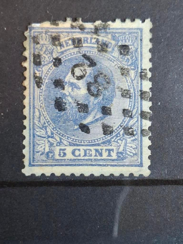 Puntstempel zegel nr 32 Edam nvph nr 19, Postzegels en Munten, Ophalen of Verzenden