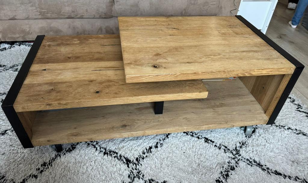 Salontafel Henders en Hazel Metalo H&H, Ophalen, 100 tot 150 cm, 50 tot 100 cm, Zo goed als nieuw