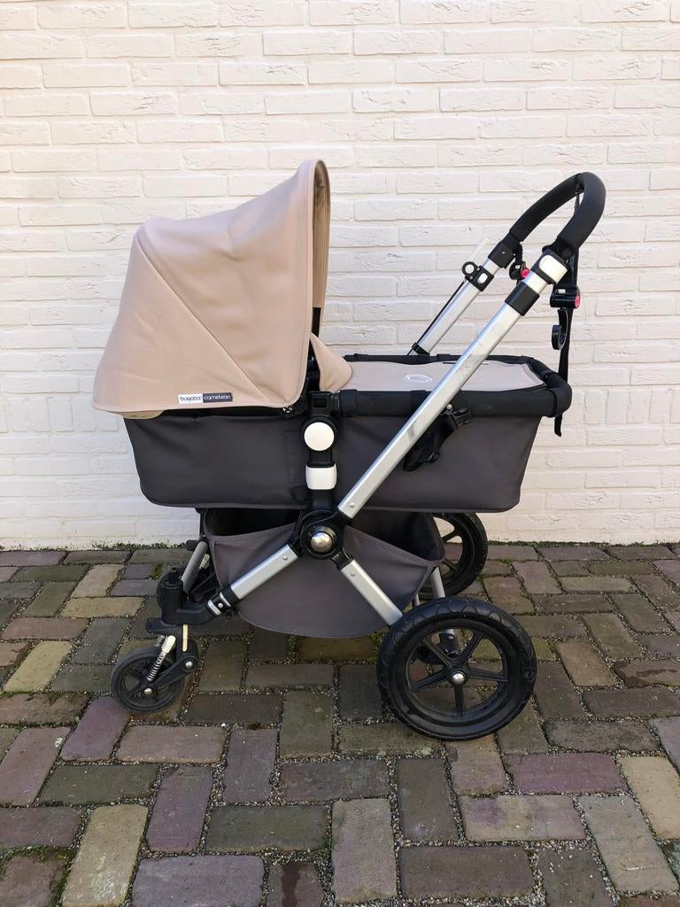Bugaboo Cameleon wandelwagen compleet met maxicosi, Bugaboo, Zo goed als nieuw, Verstelbare duwstang, Ophalen