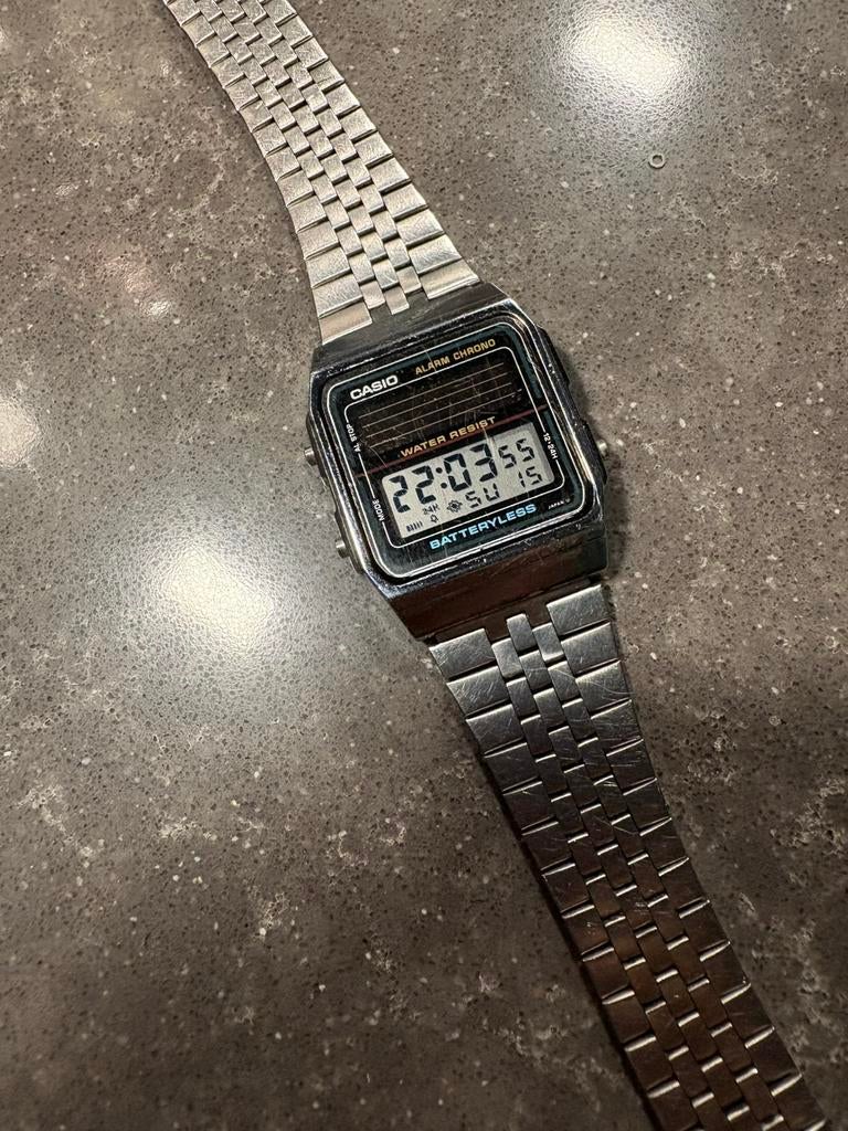 Casio AL-180, Overige merken, Staal, Met bandje, Polshorloge