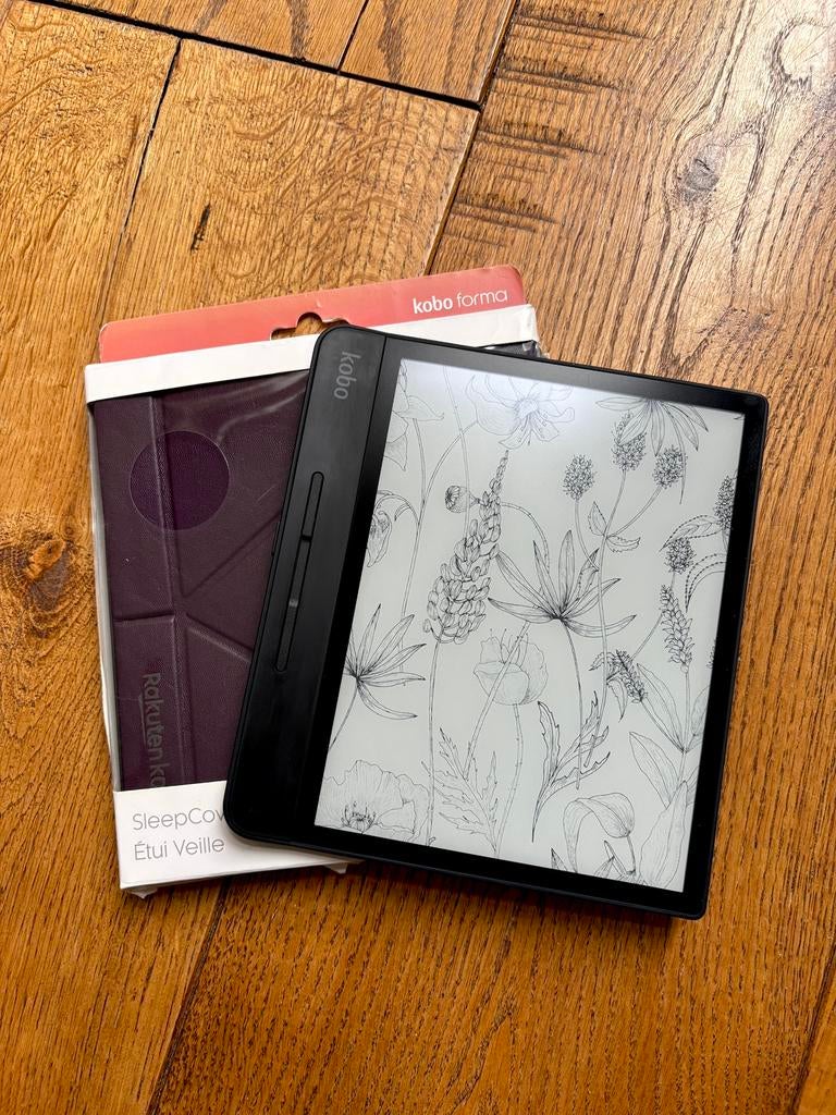 Kobo Forma E-reader 8 inch black, Wi-Fi, 8 GB, 8 inch, Ophalen of Verzenden