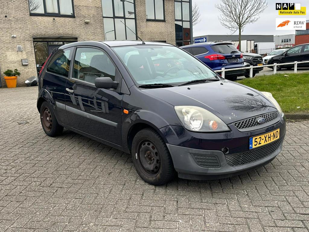 Ford Fiesta 1.3-8V Cool & Sound NAP Weinig km! Inruilkoopje!, 1299 cc, 4 cilinders, Blauw, Origineel Nederlands