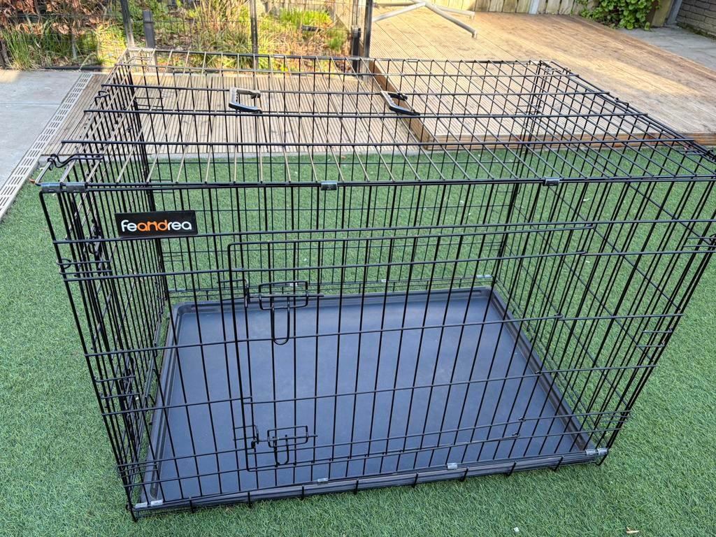 Hondenbench groot 106 x 70 x 80 l x b x h, Dieren en Toebehoren, Hondenhokken, Ophalen, Zo goed als nieuw, 75 tot 110 cm, 65 tot 100 cm