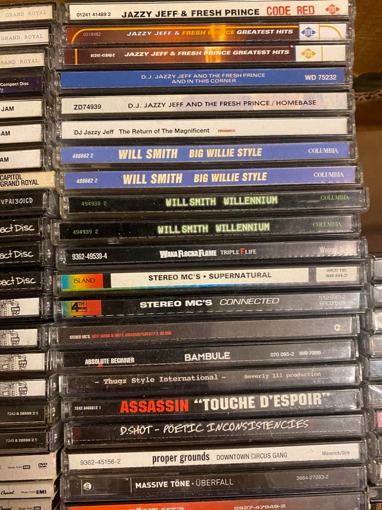 Grote collectie hiphop CD’s, Ophalen of Verzenden, 1985 tot 2000, Gebruikt