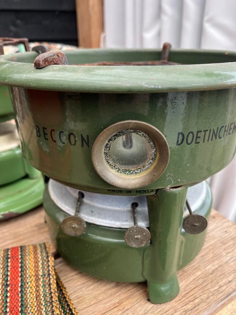 3 Petroleum stellen Becom Doetinchem & Originele Haller, Ophalen, Gebruikt, Overige brandstoffen, Petroleumkachel