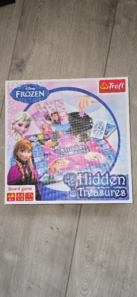 Disney Frozen Hidden Treasure. Grabbel schatten bij elkaar., Vijf spelers of meer, Ophalen of Verzenden, Zo goed als nieuw