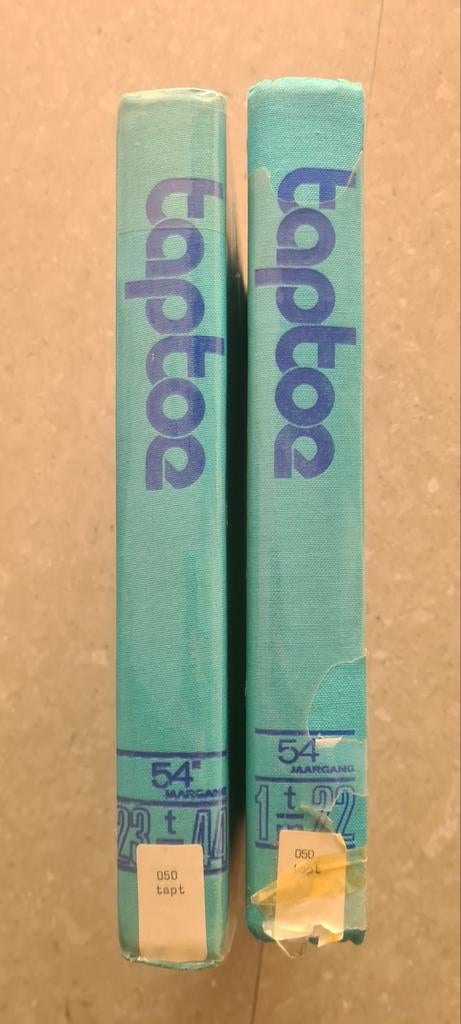 Taptoe Jaargang 54 (1972-1973) Ingebonden, Meerdere stripboeken, Ophalen of Verzenden, Zo goed als nieuw