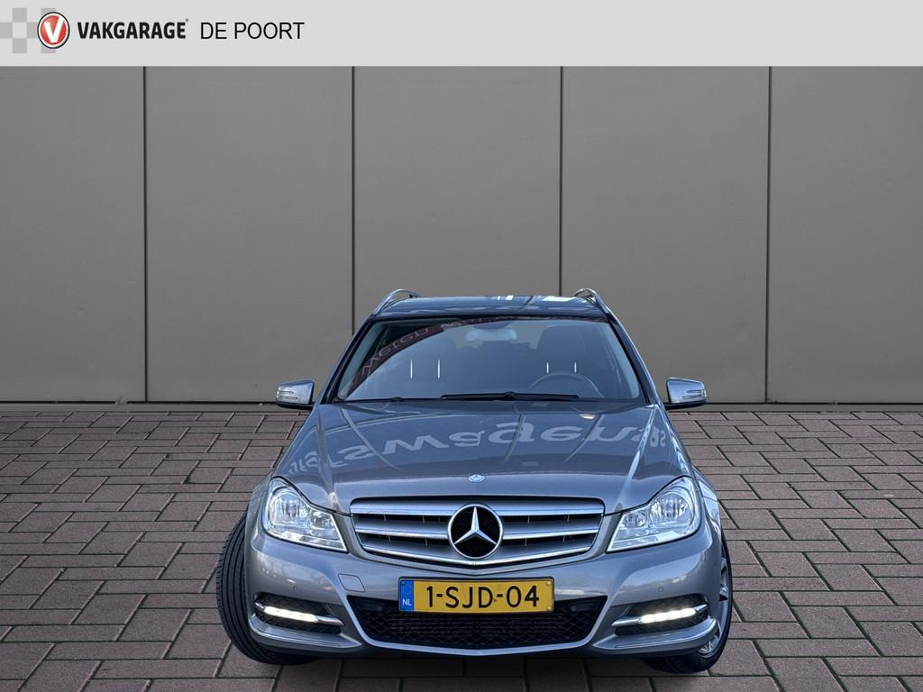 Mercedes-Benz C-Klasse Estate 180 Business Class Avantgarde, Euro 5, Achterwielaandrijving, Zwart, 14 km/l