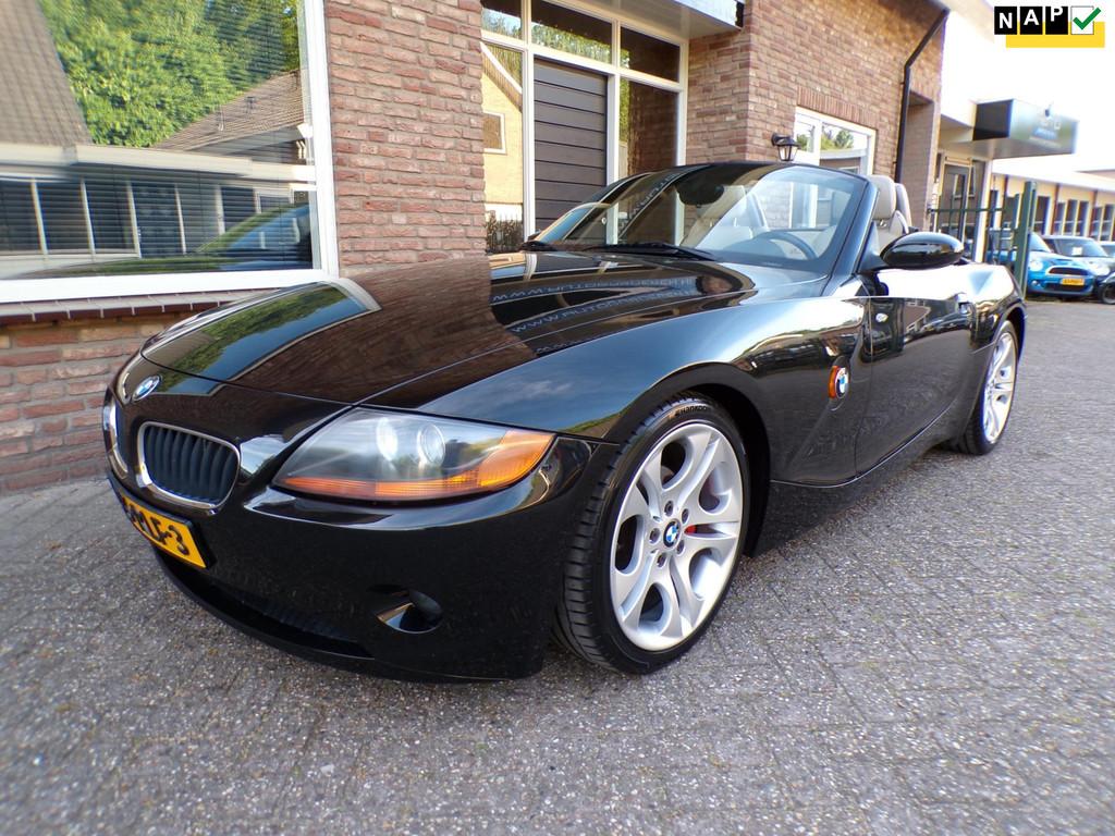 BMW Z4 Roadster 2.5i Leder / Airco / Stoelverwarming / Elect, Achterwielaandrijving, Gebruikt, Beige, Cabriolet