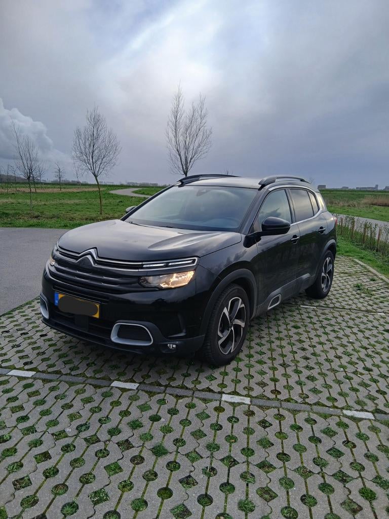 Citroën C5 Aircross 1.2 Puretech 130pk S&S 2019 Zwart, Voorwielaandrijving, 1350 kg, Zwart, C5 Aircross