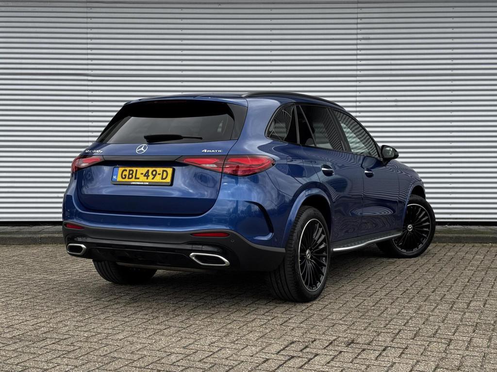 Mercedes GLC-klasse 400e 4MATIC AMG Line | Panodak | Burmest, Automaat, Gebruikt, Blauw, Adaptive Cruise Control