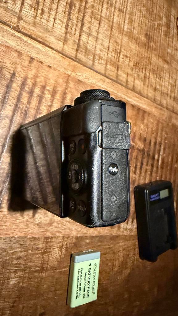 Canon G7X Mark II - Defect voor onderdelen/reparatie, Audio, Tv en Foto, Fotocamera's Digitaal, Canon, Compact, Ophalen of Verzenden