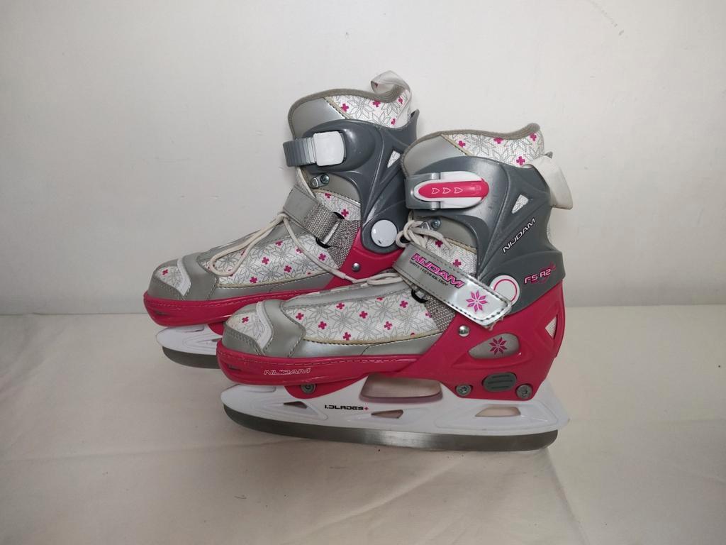 S598 Nijdam Verstelbare IJshockeyschaatsen, Gebruikt, Leerdam, Ophalen of Verzenden, Onbekend