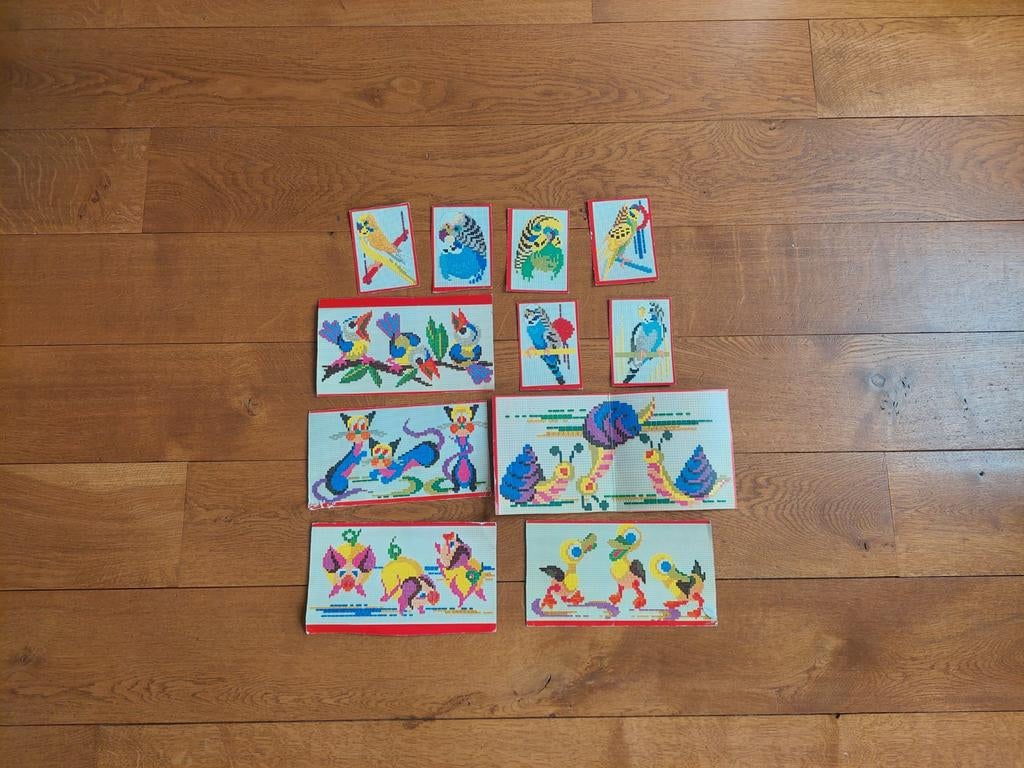 Ministeck voorbeelden dieren, Hobby en Vrije tijd, Ministeck, Ophalen of Verzenden, Gebruikt, Voorbeeldboek