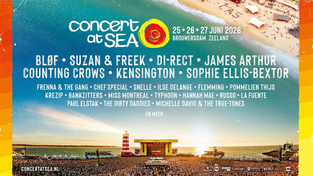 Concert at sea, zaterdag en vrijdag kaarten, Tickets en Kaartjes, Drie personen of meer