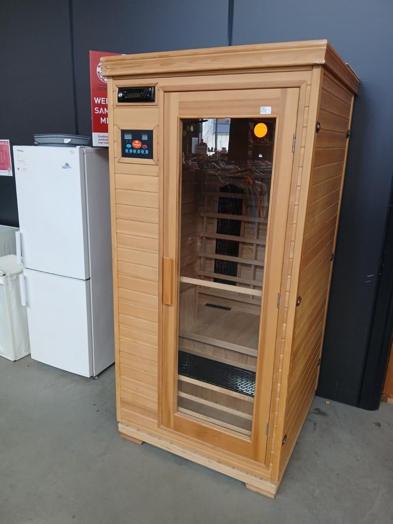 Fonteyn Spas 1 pers. infrarood sauna - Estafette Harlingen, Ophalen, Gebruikt, Infrarood, Complete sauna