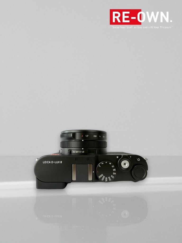 Leica D-Lux 8 (topstaat + doos + aankoopbon + dual oplader), ., Ophalen of Verzenden, Zo goed als nieuw, Overige Merken