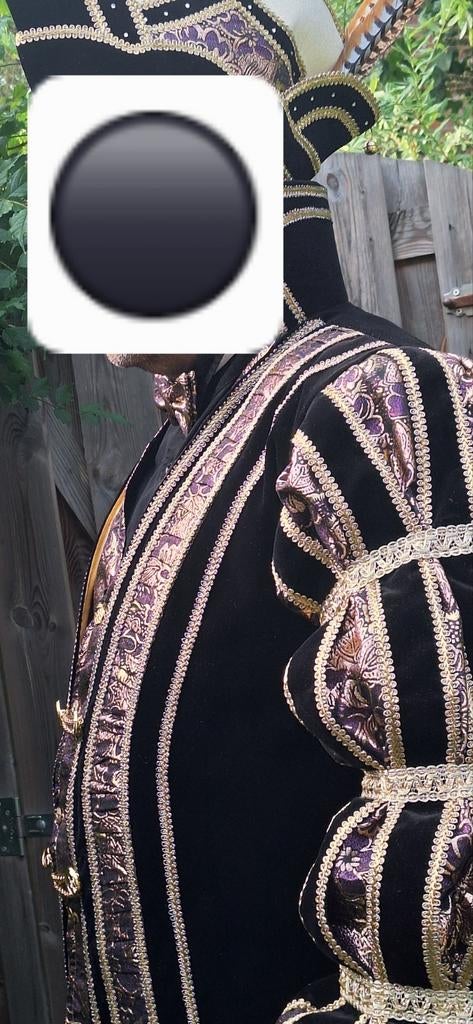 Prinsenjas met gilet en strik - XXL - Carnavalsmode, Ophalen of Verzenden