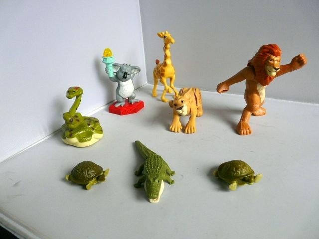 McDonalds 2006 # The Wild (8 items), Verzamelen, Ophalen of Verzenden, Leeuwenkoning of Jungle Boek, Zo goed als nieuw, Beeldje of Figuurtje