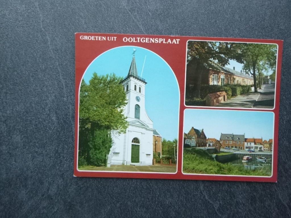 Ooltgensplaat/kerk 1984, Verzenden, 1980 tot heden, Gelopen, Noord-Brabant