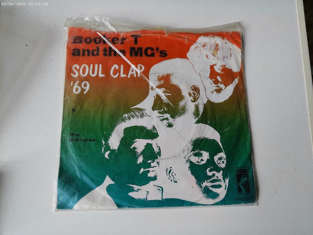 Booker T & the MG's - Soul Clap '69 / Mrs Robinson, Gebruikt, 7 inch, Single, Ophalen of Verzenden