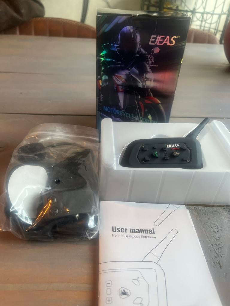 EJEAS Motorcycle-intercom systeem - Bluetooth headset, Overige merken, Nieuw zonder kaartje, Dames, Overige typen