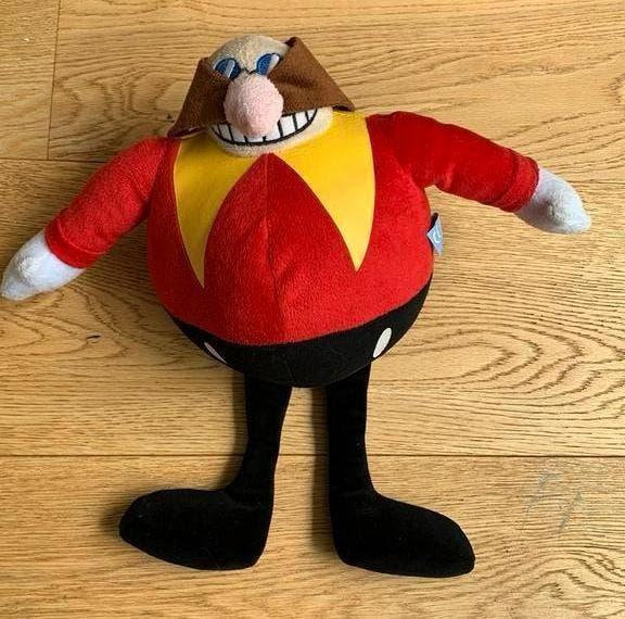 Dr. Eggman knuffel (Sonic the Hedgehog - SEGA licentie), Ophalen of Verzenden, Zo goed als nieuw, Pop