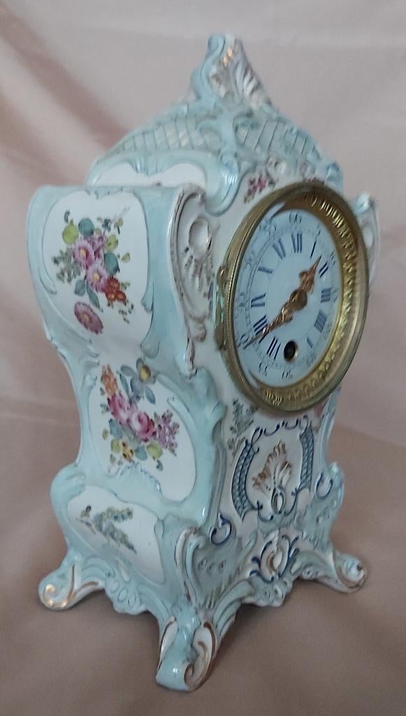 antiek mantel klokje, Ophalen