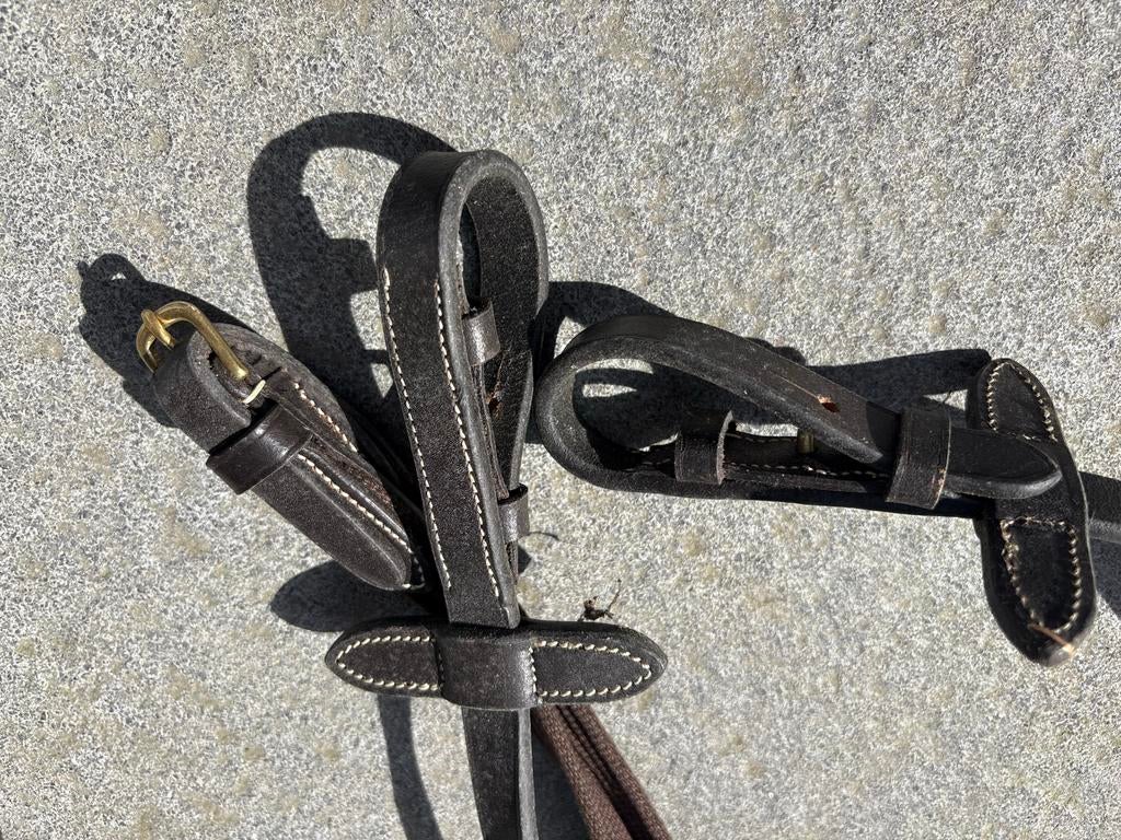 Bruine webband teugel full, Dieren en Toebehoren, Ophalen of Verzenden, Springen