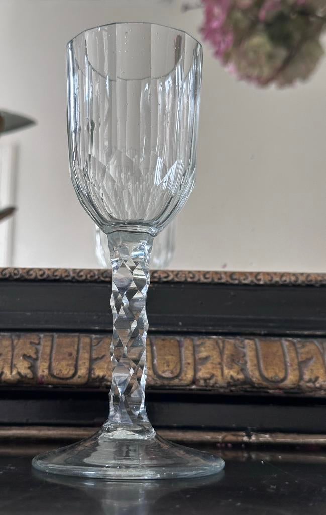 18e eeuw drinkglas / wijnglas kristal, Antiek en Kunst, Ophalen of Verzenden