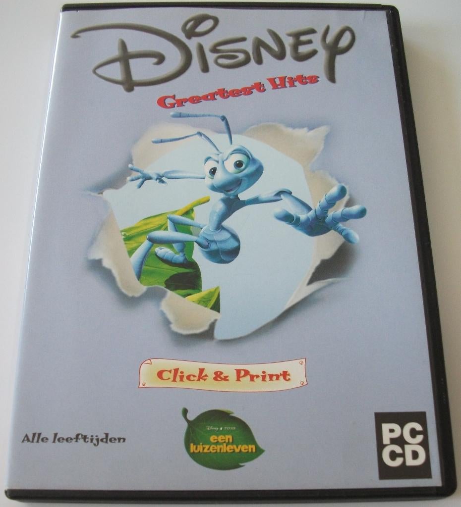 PC Game *** LUIZENLEVEN *** Disney Click & Print, Spelcomputers en Games, Games | Pc, Gebruikt, Overige genres, 1 speler, Ophalen of Verzenden