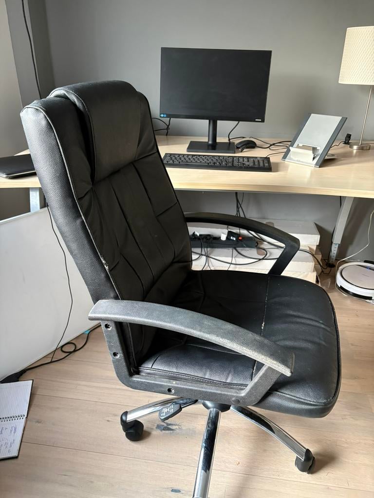Gratis bureaustoel, Ophalen, Gebruikt, Zwart, Bureaustoel