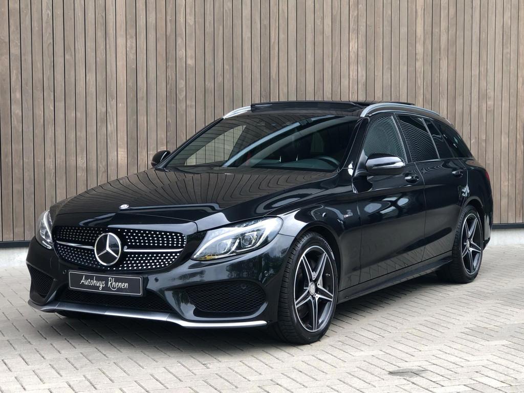 Mercedes-Benz C-klasse Estate C43 AMG 4MATIC *367 PK*, Zwart, 367 pk, Vierwielaandrijving, 93 €/maand