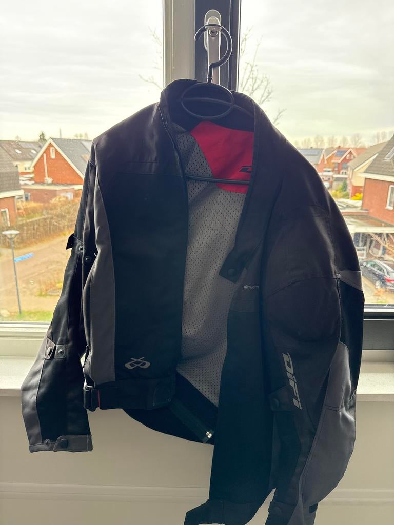 DIFI motorjas textiel - Maat L, Motoren, Kleding | Motorkleding, Ophalen of Verzenden, Tweedehands, Heren, Jas | textiel