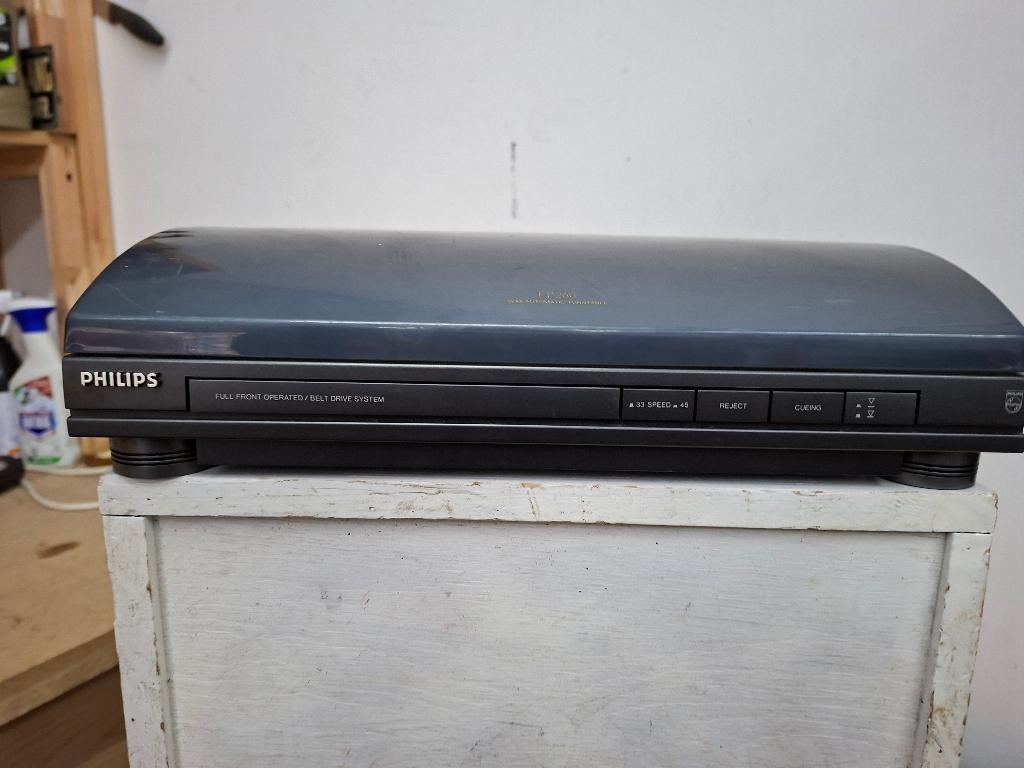 vintage platen speler van philips, Ophalen of Verzenden, Zo goed als nieuw, Overige merken, Automatisch