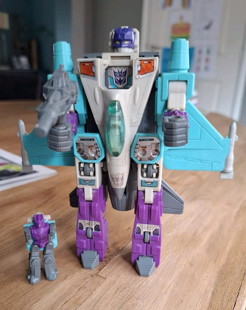 Transformers G1 Dreadwind 1987 met Powermaster, Verzamelen, Speelgoed, Gebruikt, Ophalen of Verzenden