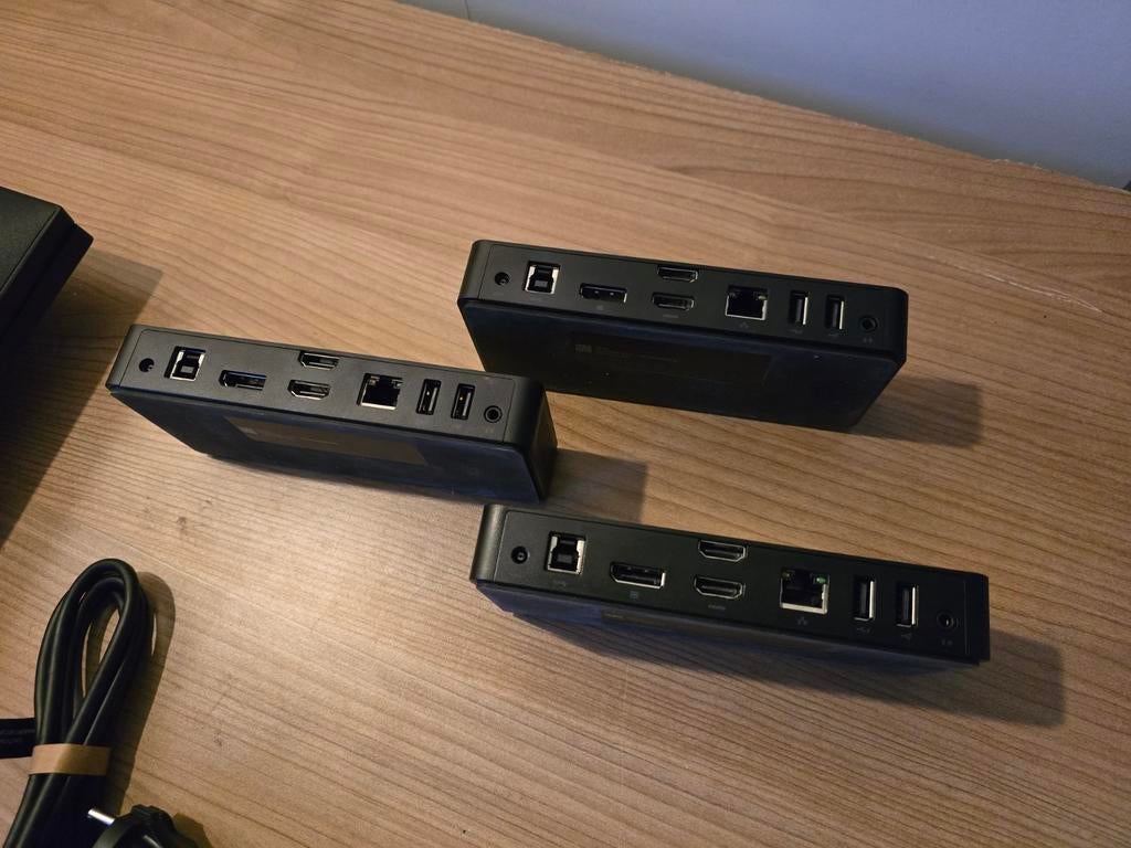 Dell D3100 dockingstation 2 x HDMI - 4K displaylink | 10 x!, Computers en Software, Dockingstations, Ophalen of Verzenden
