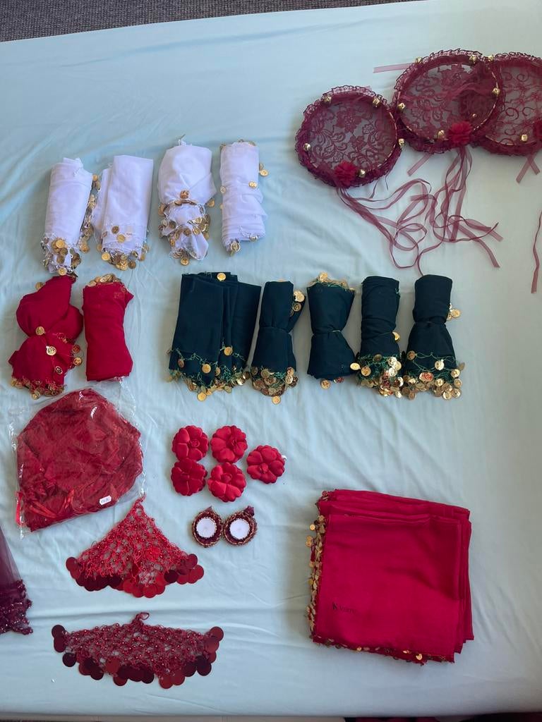 Mooie Henna spullen, Ophalen of Verzenden, Zo goed als nieuw, Rood, Overige materialen