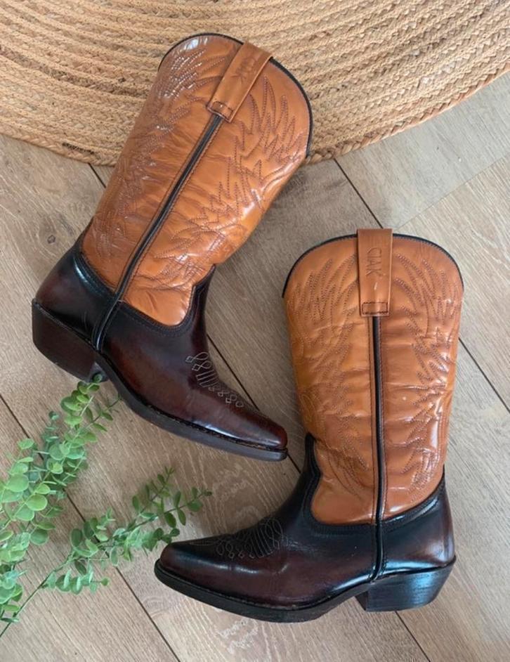 Ciak cowboylaarzen 39 western boots bohemian laarzen, Hoge laarzen, -, Ophalen of Verzenden, Zo goed als nieuw